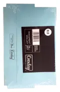 Croxley document wallet foolscap size without gusset S1131/W218 (Per 1) - Blue image