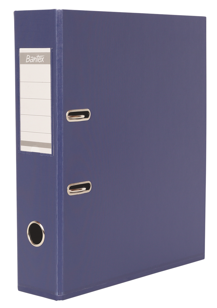 Bantex Lever Arch File PP A4 70mm with Rado B1414 (Each) - Blue