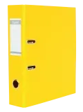 Bantex Lever Arch File PP A4 70mm with Rado B1414 (Each) - CY Yellow image