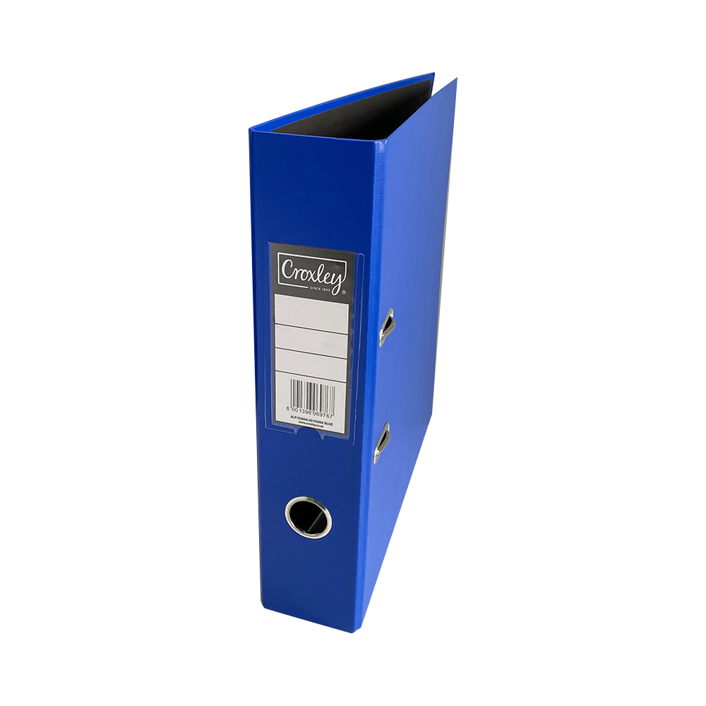 Croxley Lever Arch File Polypropylene A4 Rado 70mm Funky Colours