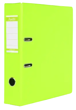 Bantex pvc leverarch file A4 70mm B1450 (Per 1) - Lime