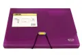 KENZEL A4 PP Concertina File 13DIV - Purple image
