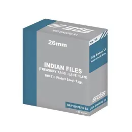Filing Laces -Treasury Tags, 26mm