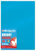 Bright Board, A4, 160gsm, Individual Colours, Packet of 50 - Blue image