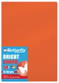 Bright Board, A4, 160gsm, Individual Colours, Packet of 50 - Orange image
