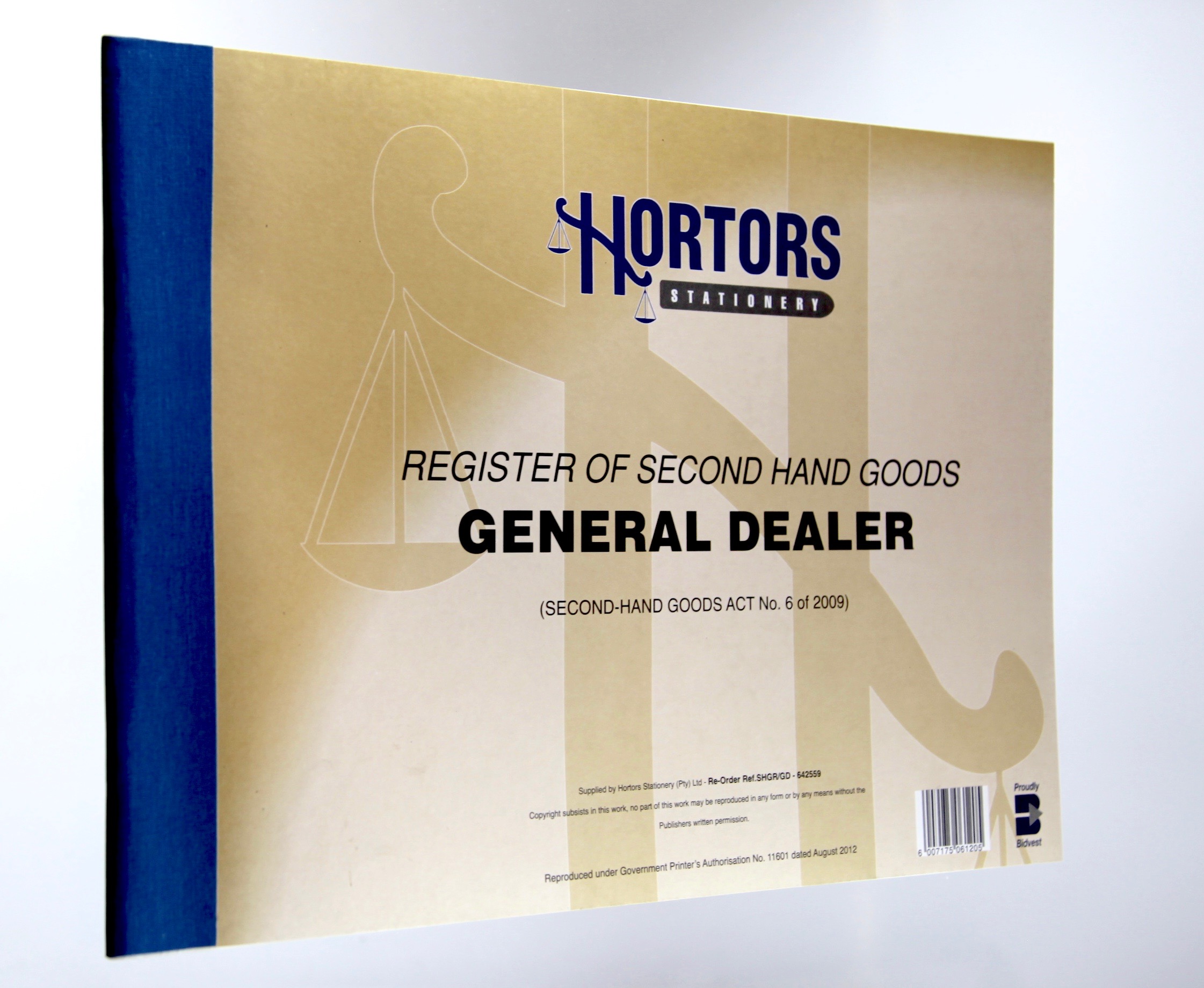 HORTORS Legal Register General Dealer GD/Reg | Waltons