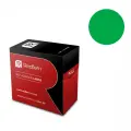 Redfern round colour coded self adhesive labels roll form 19mm box 250 C19 (Per 1) - Green image