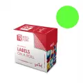 Redfern round colour coded self adhesive labels roll form 19mm box 250 C19 (Per 1) - Fluorescent Green image