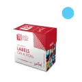 Colour Coded Self Adhesive Labels Round 10mm Roll of 700 C10 - Light Blue image