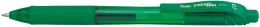 Pentel Energel-X Retractable Gel Rollerball Pen 0.7mm BL107 - Green