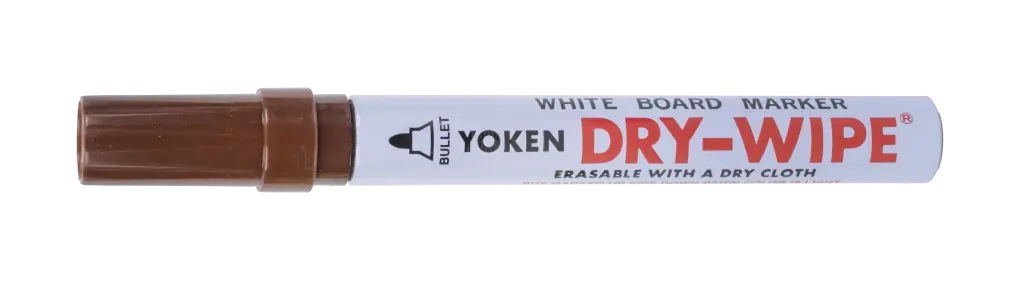 yoken-whiteboard-marker-fine-bullet-point-no600a-brown_1.jpg