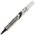 Pentel Maxiflo Whiteboard Marker, Fine Bullet Tip - Black