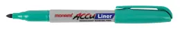 Monami Accu Liner Permanent Marker Fine (Each) - Green