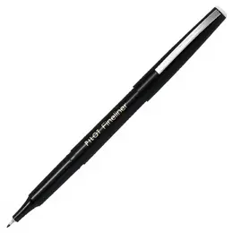 Pilot Fineliner Fibre Tip Pen SW-PPF, 0.4mm point - Black