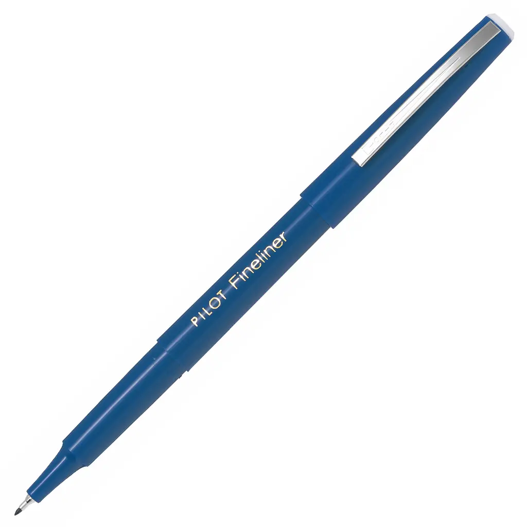 Pilot Fineliner Fibre Tip Pen SW-PPF, 0.4mm point - Blue