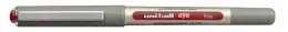 Uniball eye capped rollerball pen pigment ink 0.7mm UB-157 (Per 1) - Red