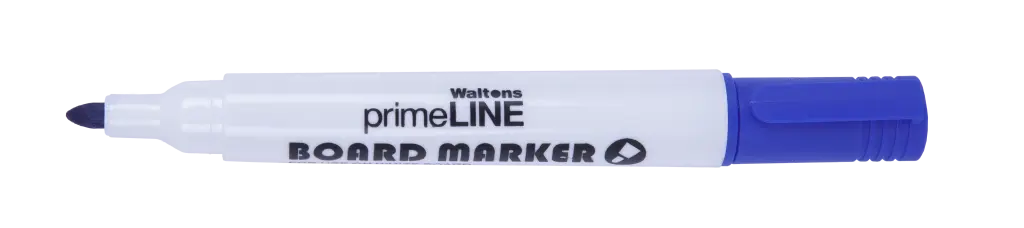 Waltons Primeline Whiteboard Bullet Point Marker - Blue