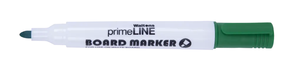 Waltons Primeline Whiteboard Bullet Point Marker - Green