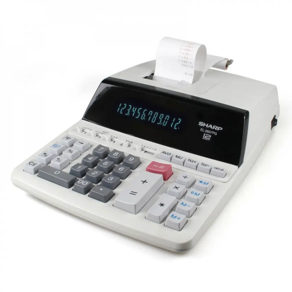 Sharp EL-T3314 Printing Calculator Premium Fast AC Powered (Each)