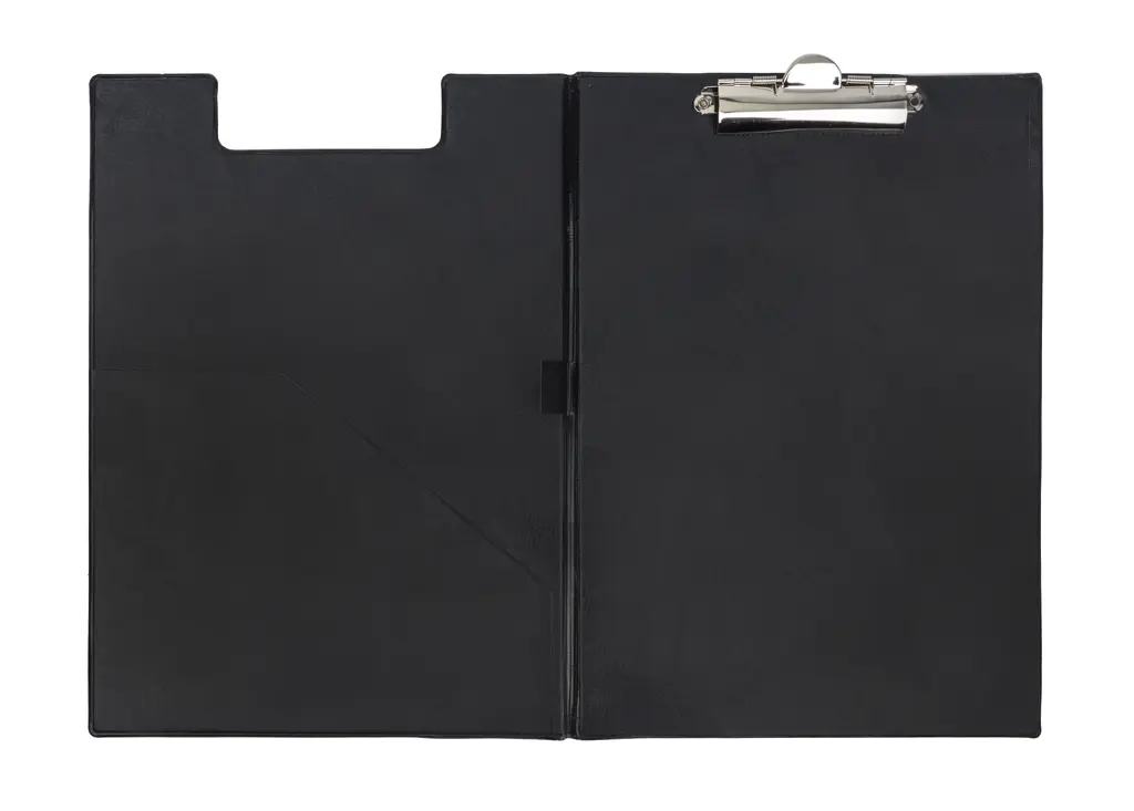 Waltons Primeline Premium Executive A4 Clipboard, PVC, 210mm x 297mm - Black