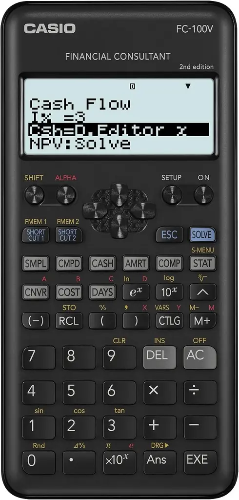 Casio Financial Calculator FC-100V 2nd Edition