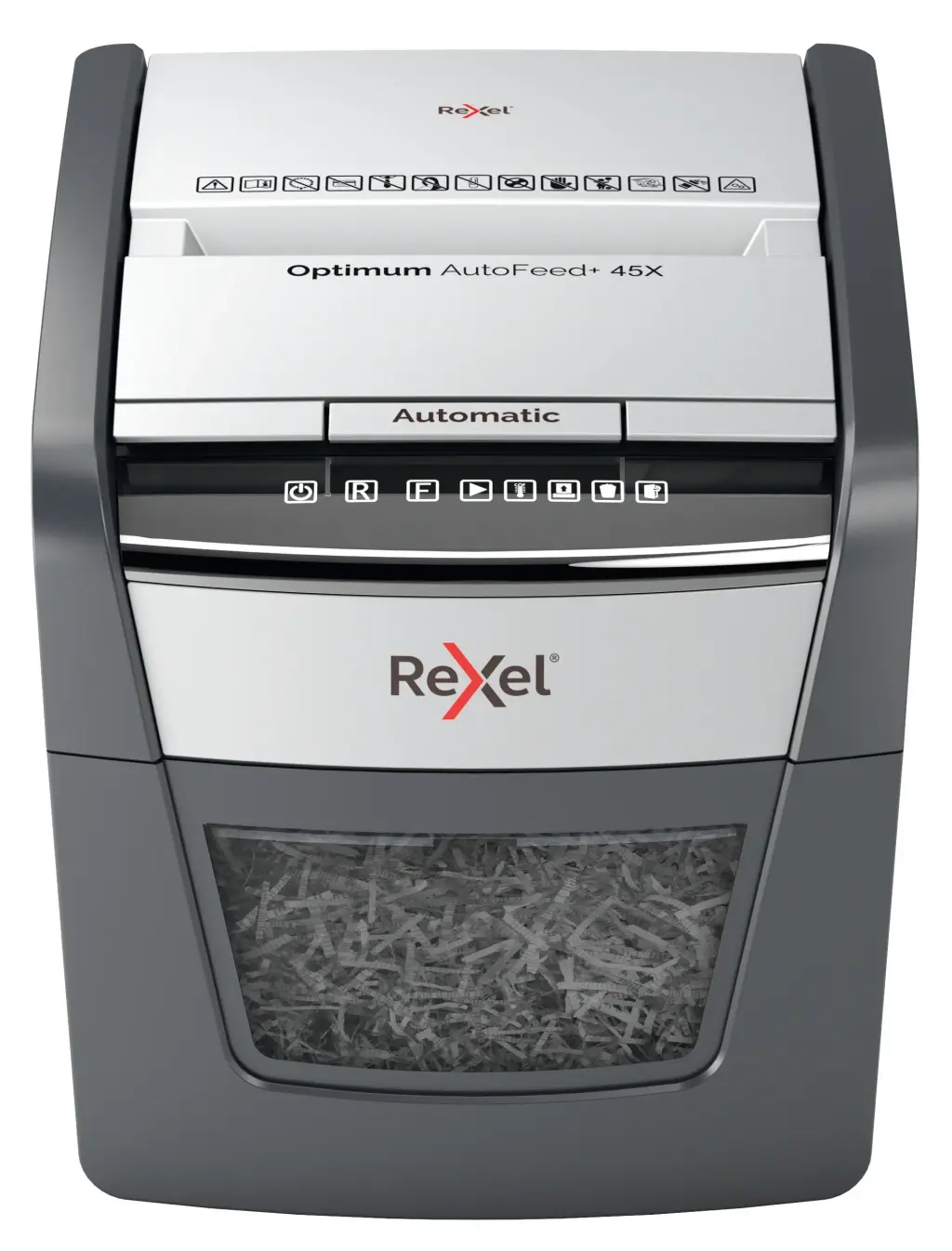 Rexel Optimum AutoFeed+ 45X Automatic Cross Cut P4 Paper Shredder