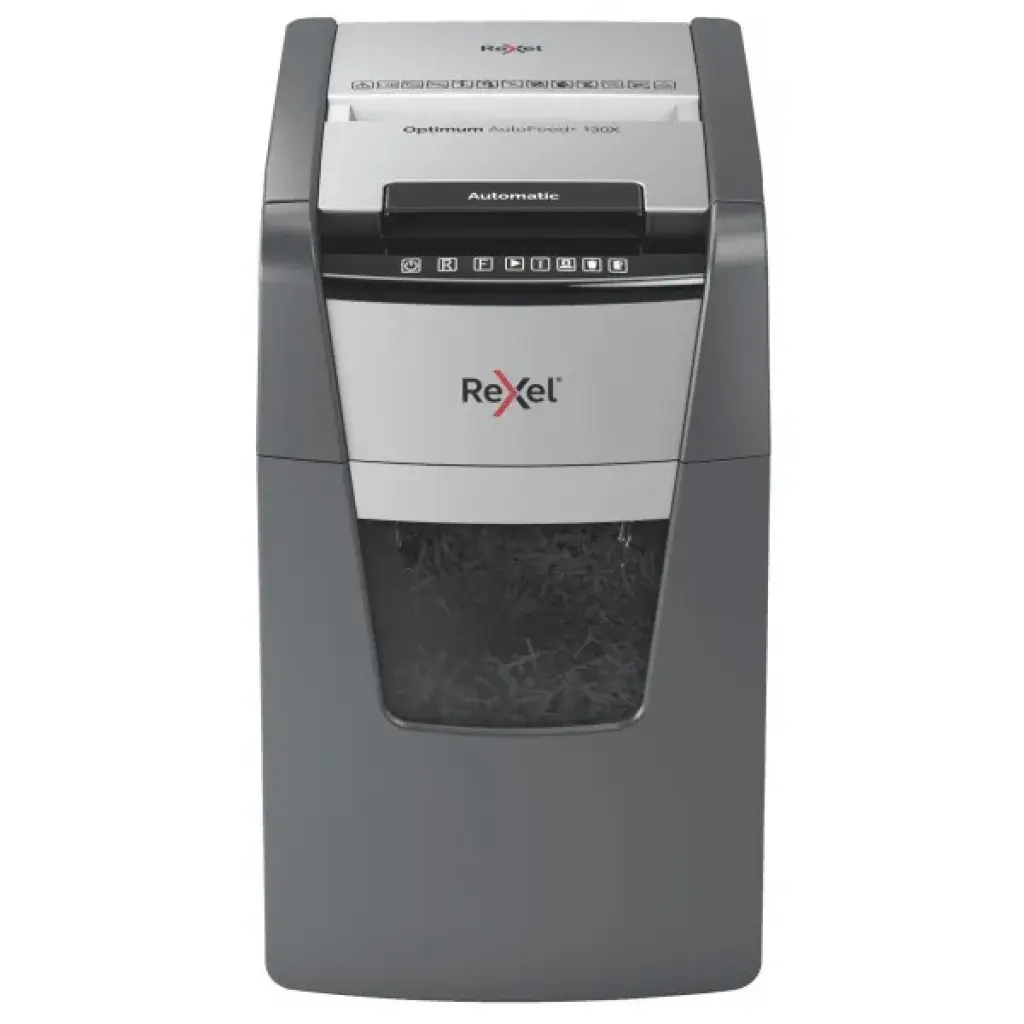 Rexel Optimum AutoFeed+ 130X Automatic Cross Cut P4Paper Shredder