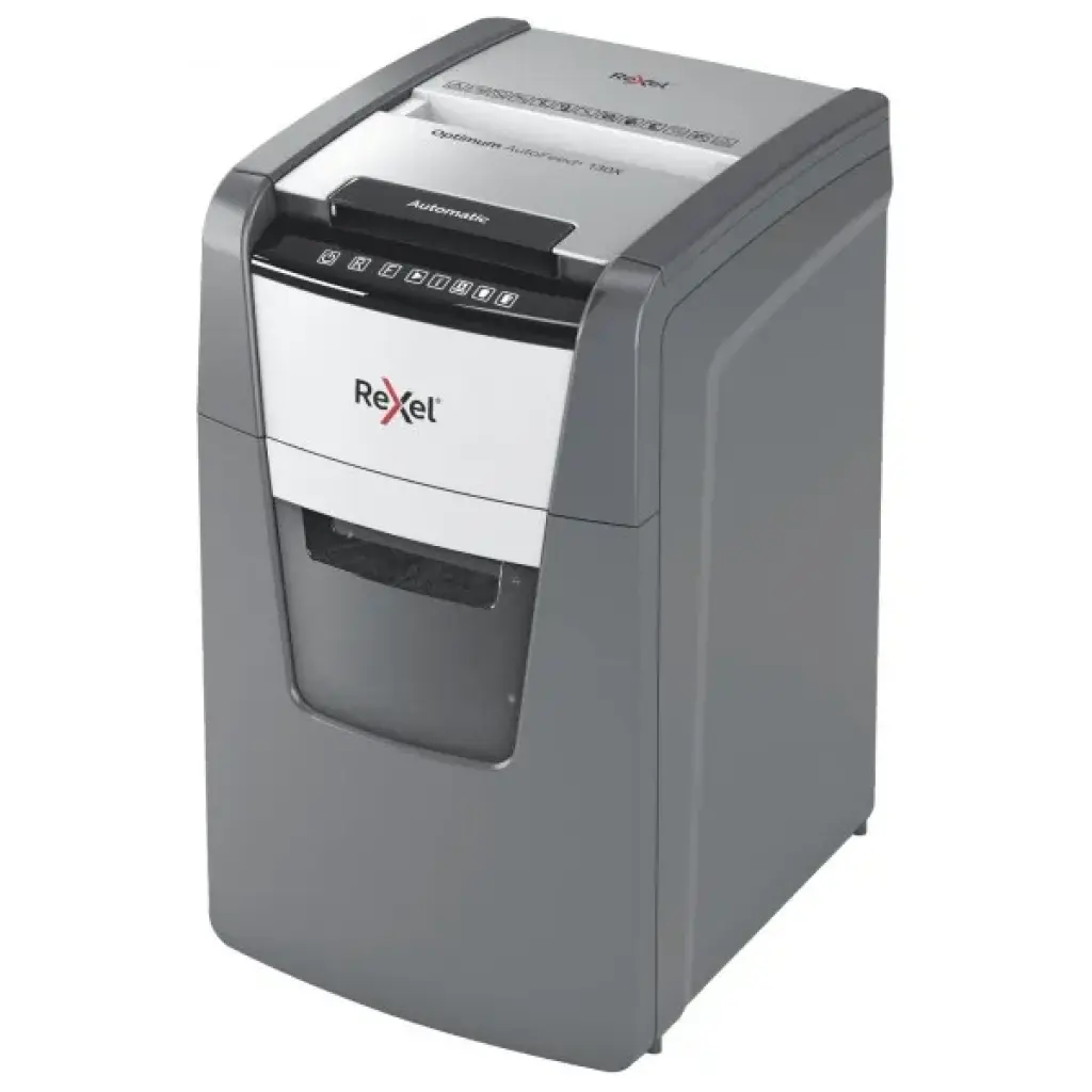 Rexel Optimum AutoFeed+ 130X Automatic Cross Cut P4Paper Shredder