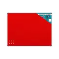 Parrot Info Board Aluminium Frame, 900mm x 600mm (BD0725) - Red image