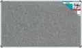 Parrot Bulletin Board Ribbed Aluminium Frame, 1800mm x 1200mm (BD0668) - Grey image