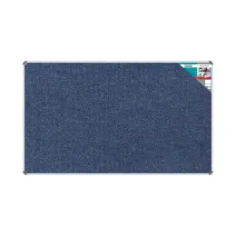 Parrot Notice Board Standard Aluminium Frame 1200mmx2000mm BD0470 - Blue