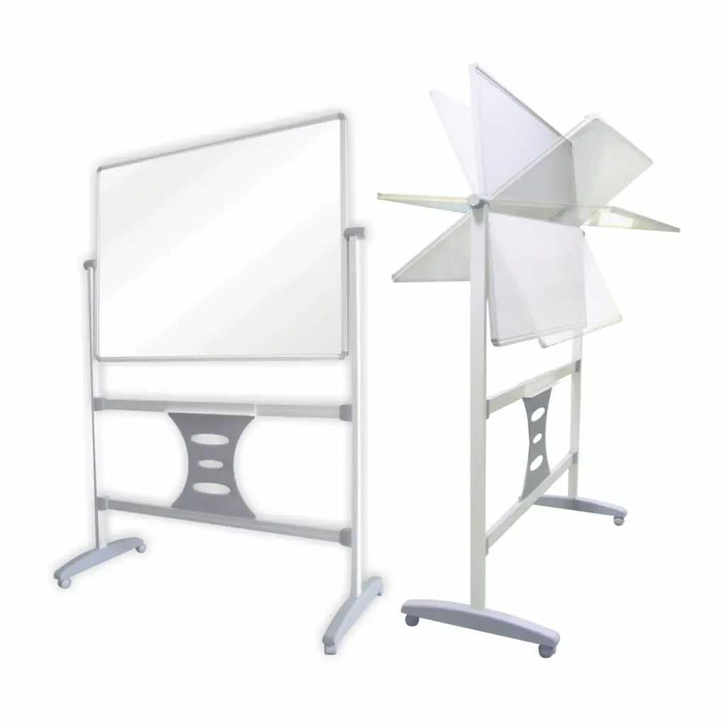 Parrot Revolving Magnetic Whiteboard, 1500mm x 900mm (BD4261)