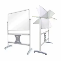 Parrot Revolving Magnetic Whiteboard, 1500mm x 900mm (BD4261)
