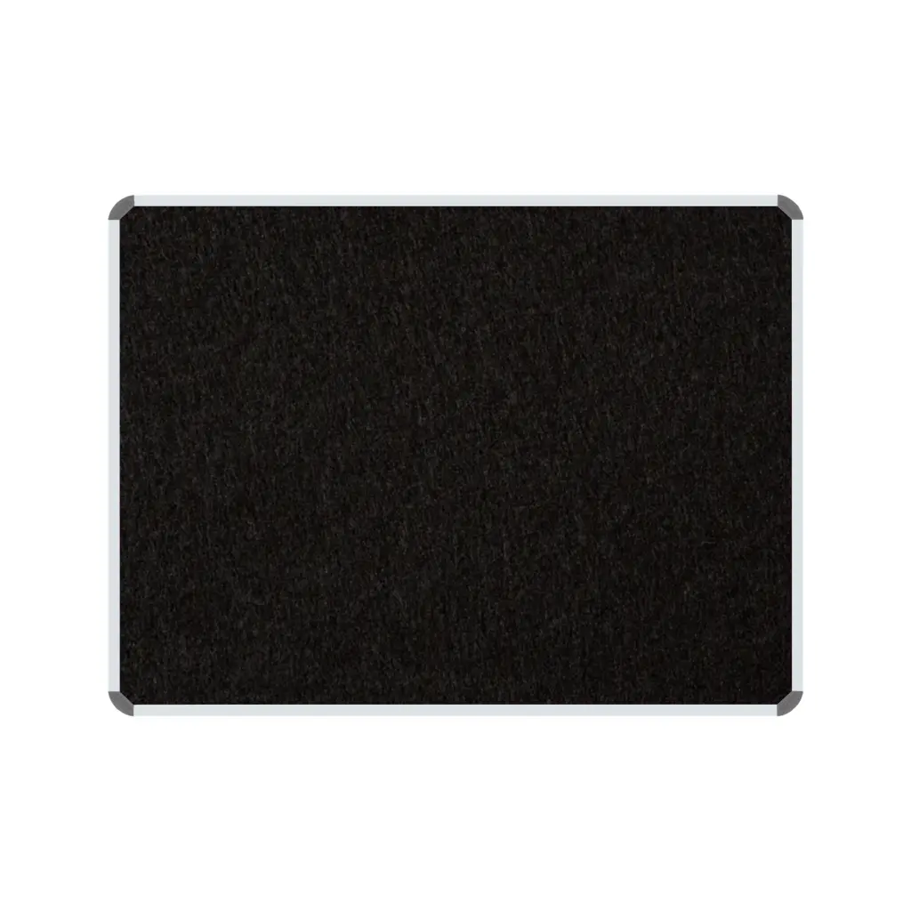 Parrot Info Board Aluminium Frame, 1200mm x 900mm (BD0741) - Black