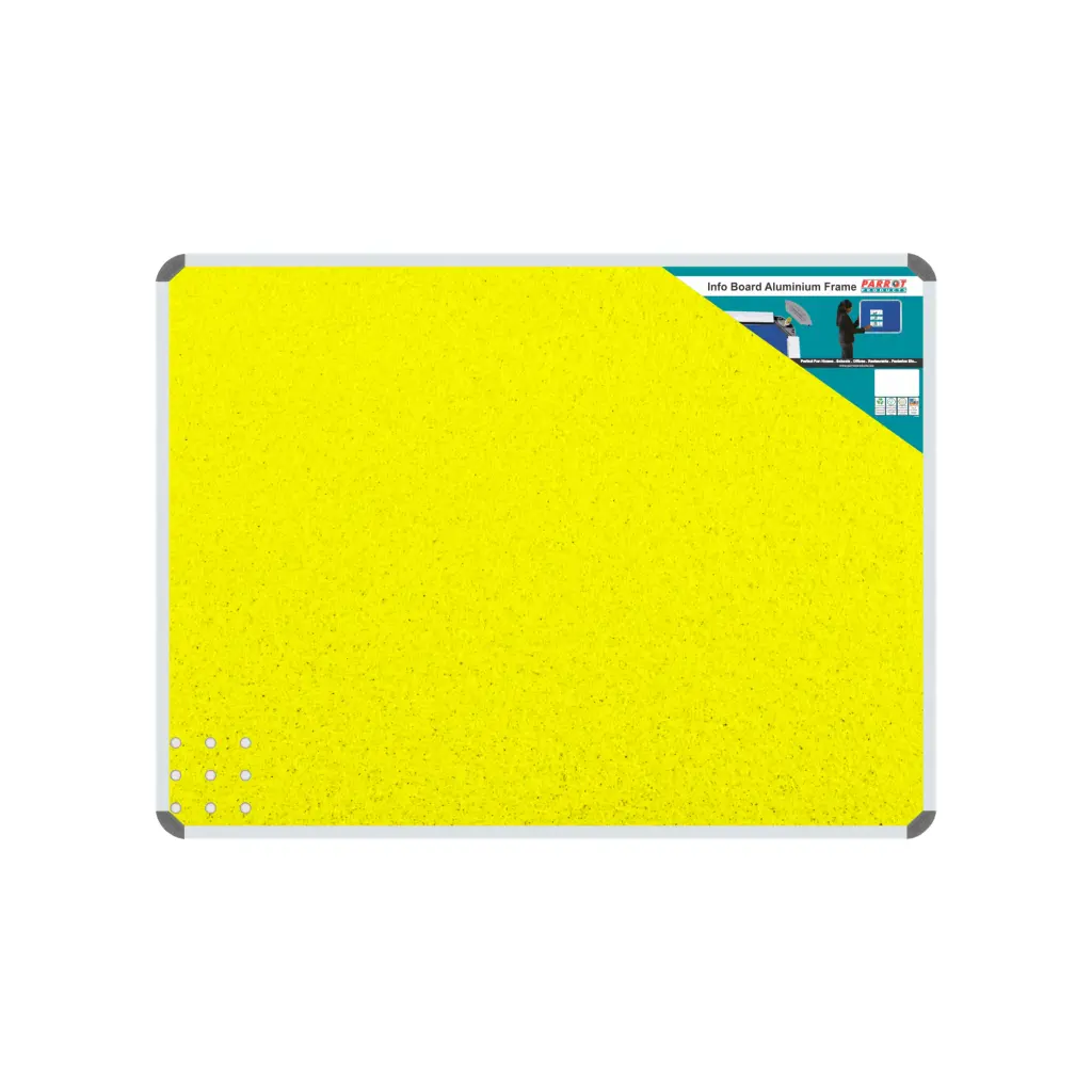 Parrot Info Board Aluminium Frame, 1200mm x 900mm (BD0741) - Lime
