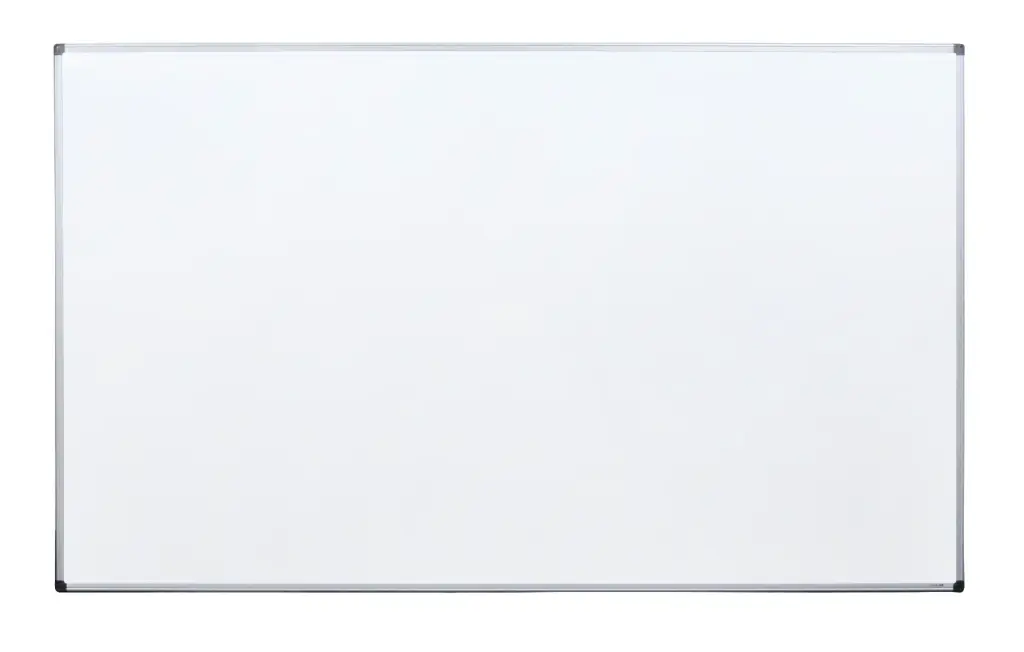 Waltons Primeline Slim Magnetic Dry Erase Whiteboard, 900mm x 600mm (WB1)