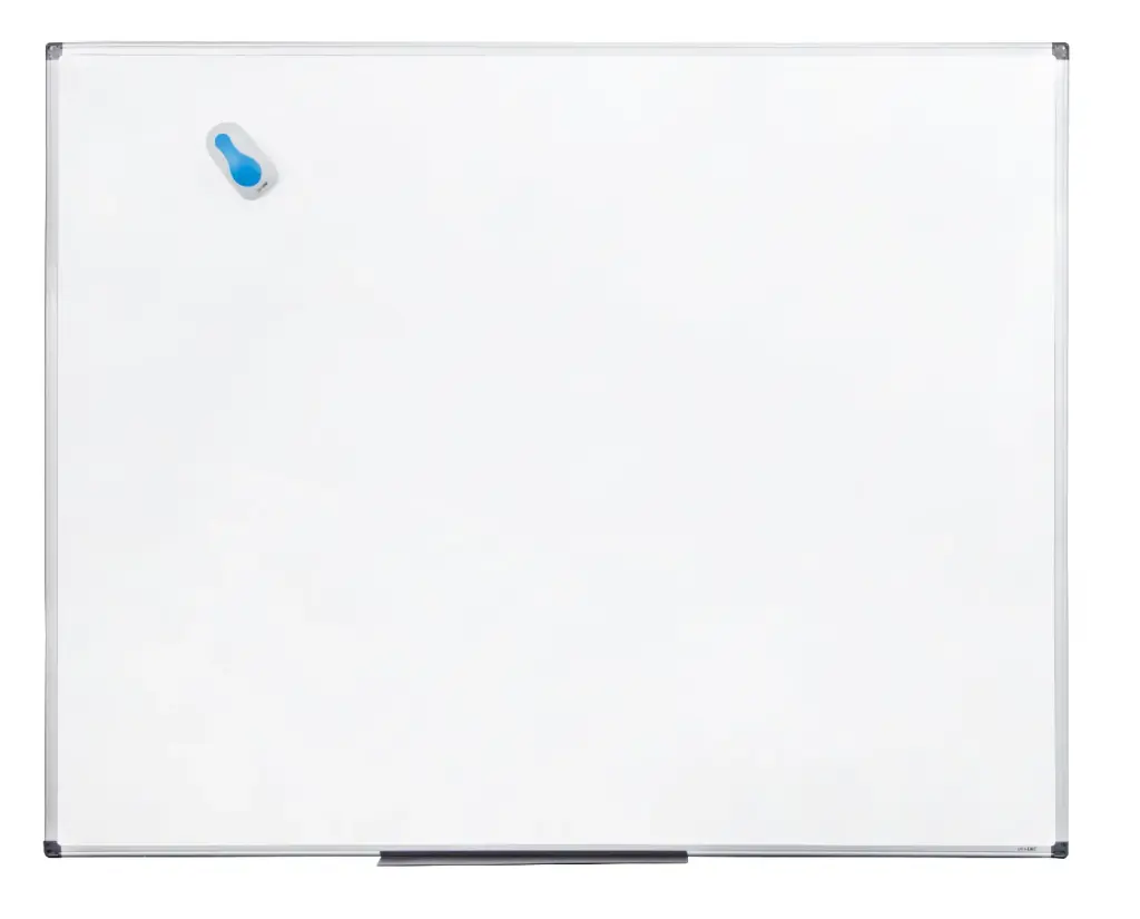 Waltons Primeline Slim Magnetic Dry Erase Whiteboard, 1500mm x 1200mm (WB3)