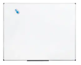 Waltons Primeline Slim Magnetic Dry Erase Whiteboard, 1500mm x 1200mm (WB3)