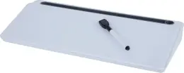 Waltons Primeline Desktop Glass Whiteboard, 450mm x 190mm (WP83)