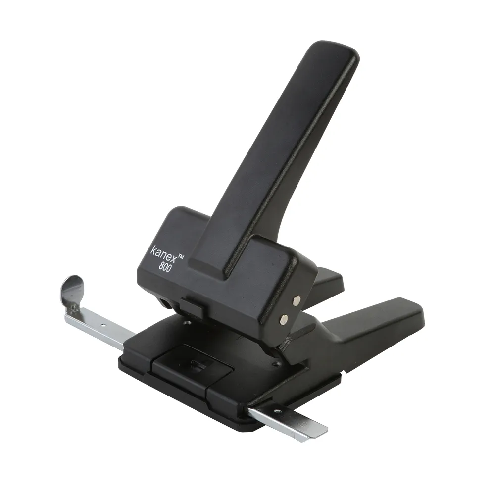 KANGARO DP 800 2 Hole Punch Black 63 Sheet Capapcity | Waltons