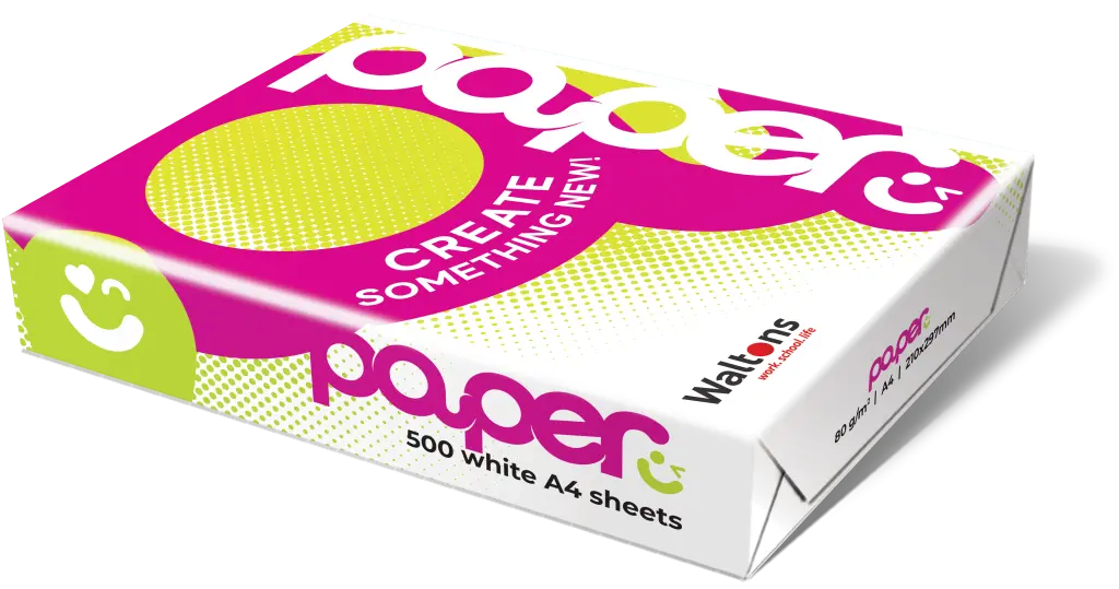 Waltons Copy Paper A4 80gsm Bond White Ream 500 Sheets