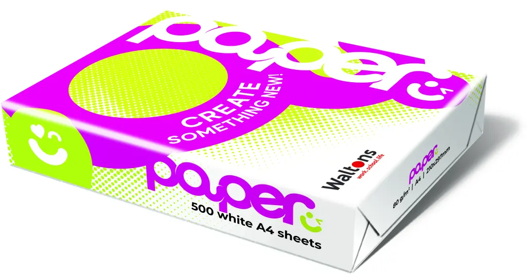 Waltons Copy Paper A4 80gsm Bond White Ream 500 Sheets