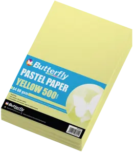 Bond Paper, A4, 80gsm, Pastel Tints - Yellow