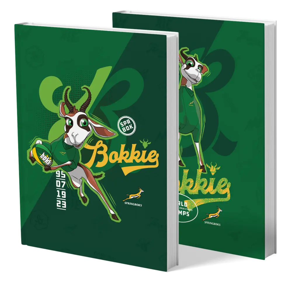 Bokkie Book Covers - A4 Pre-Cut 5's - Green
