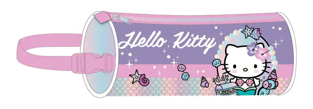 Hello Kitty Pencil Case - 25Cm Barrel - Club