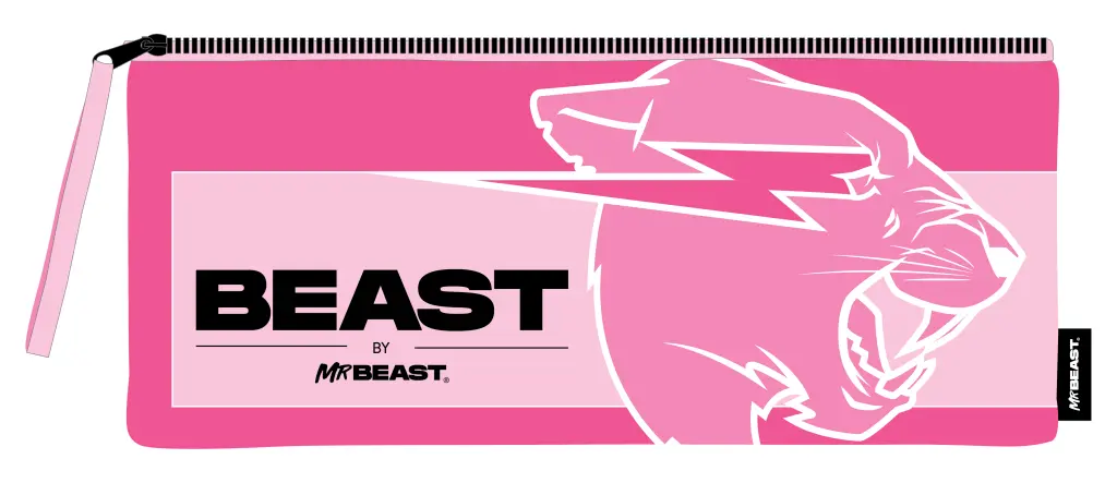 Mr Beast Pencil Case - 33Cm Deluxe (Classic)