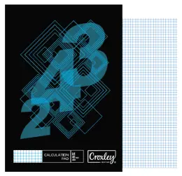Croxley Calculation Pad, A4 40 Page, 5mm Squares