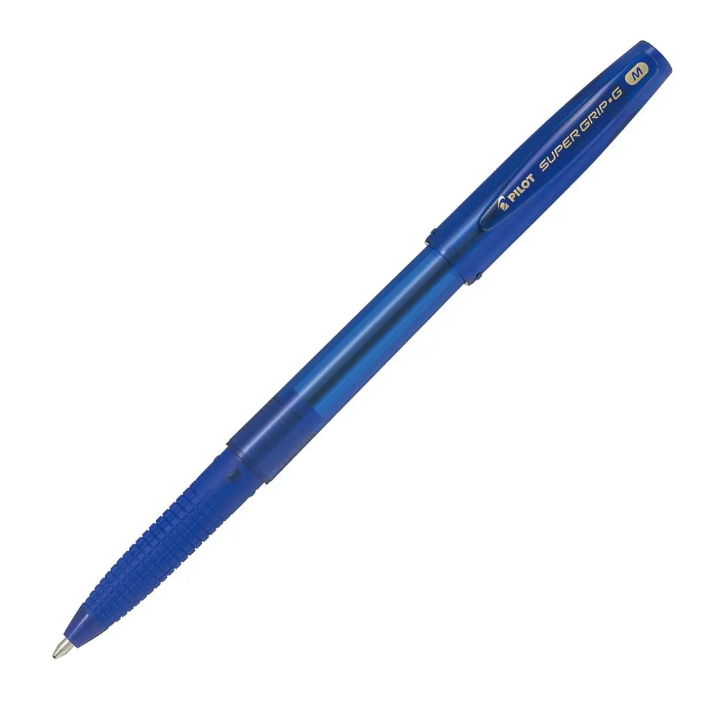 Pilot Super Grip G B/P Pen Fine Point 0.7mm - Blue