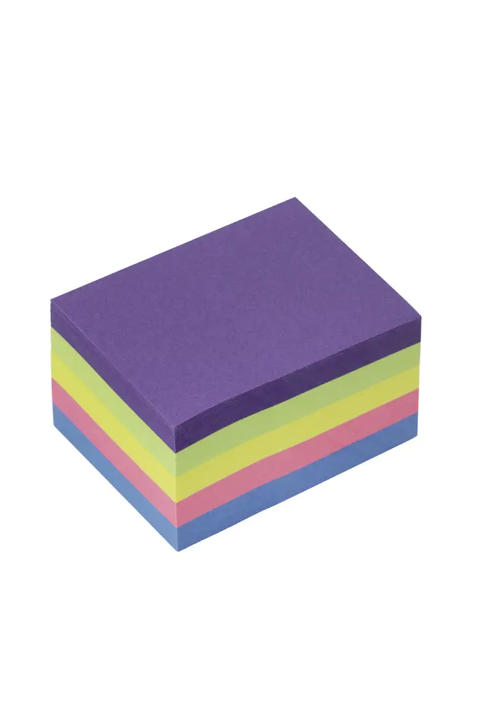Waltons PrimeLine Self-Adhesive Neon Notes 38mmx51mm