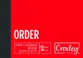 Croxley duplicate carbon book printed A6L 100pg JD16L (Per 1) - C-Order image